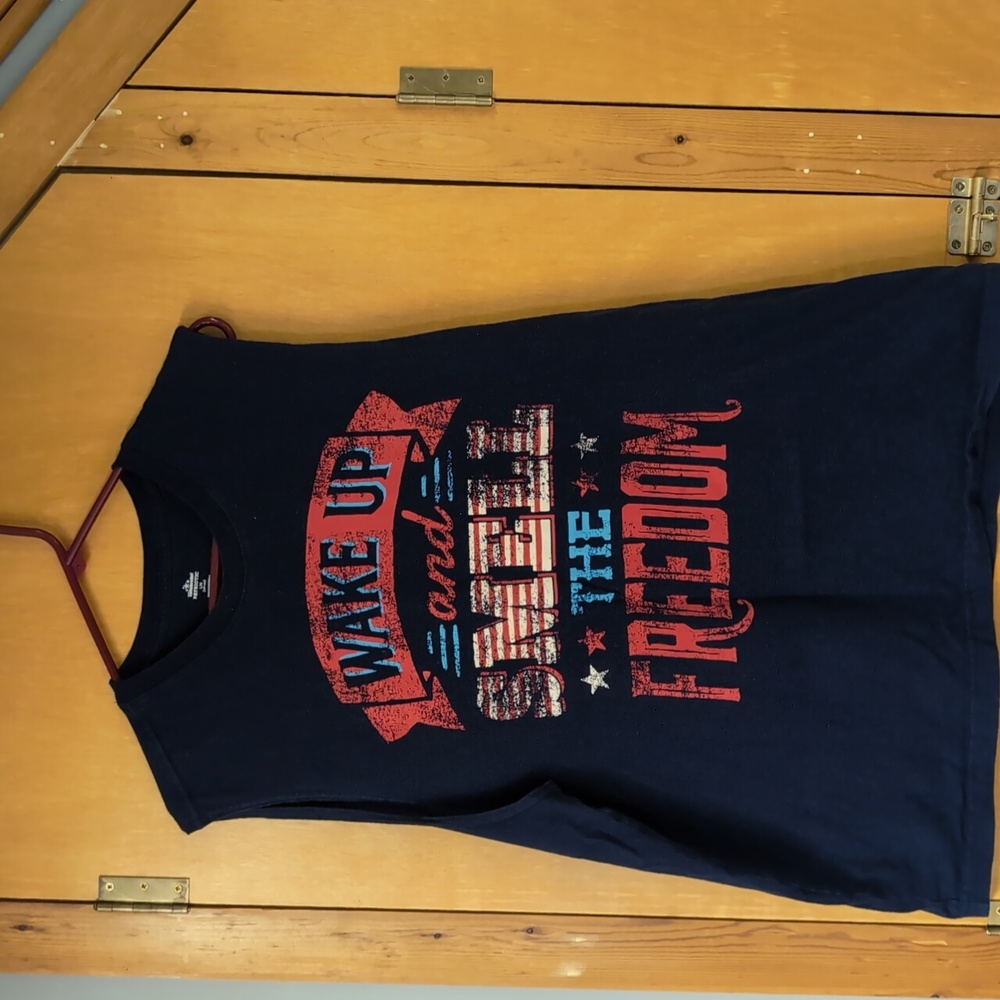 Men's patriotic tank top